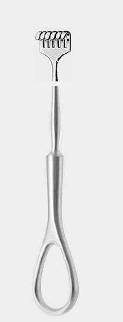 ВОЛКМЕНН (VOLKMANN) ретрактор 11,5 см (cm), тупокінцевий, 6 зубів